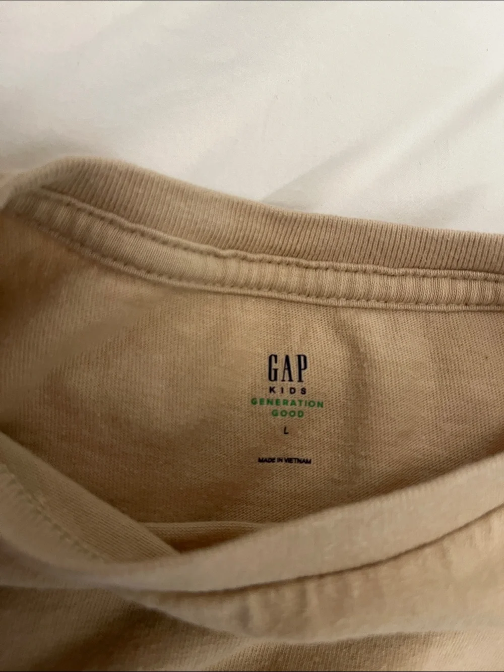 GAP Kids Three-Pack Short Sleeve Tees - Black, Tan, Lavender